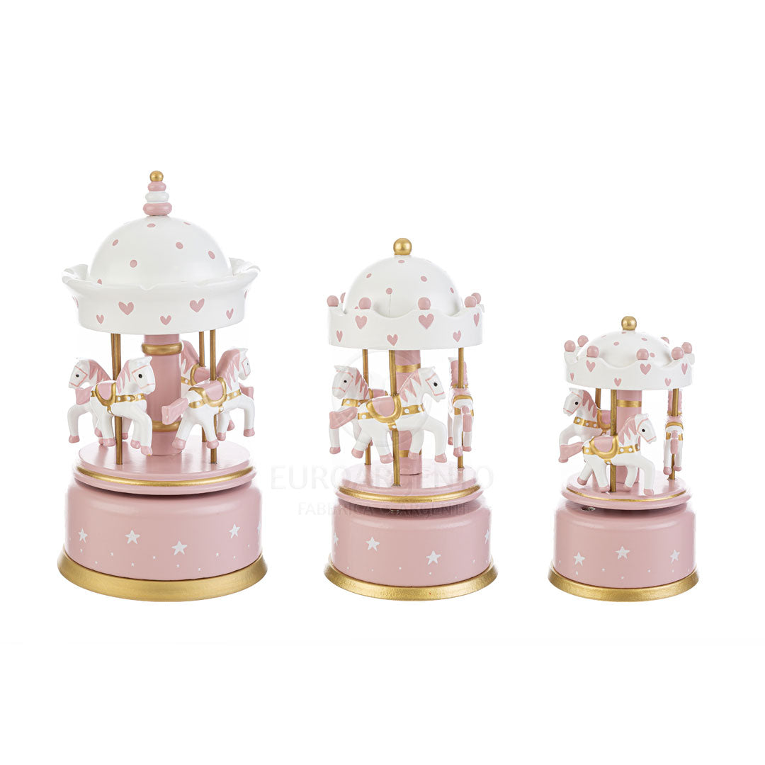 Carillon giostrina rosa (piccolo)