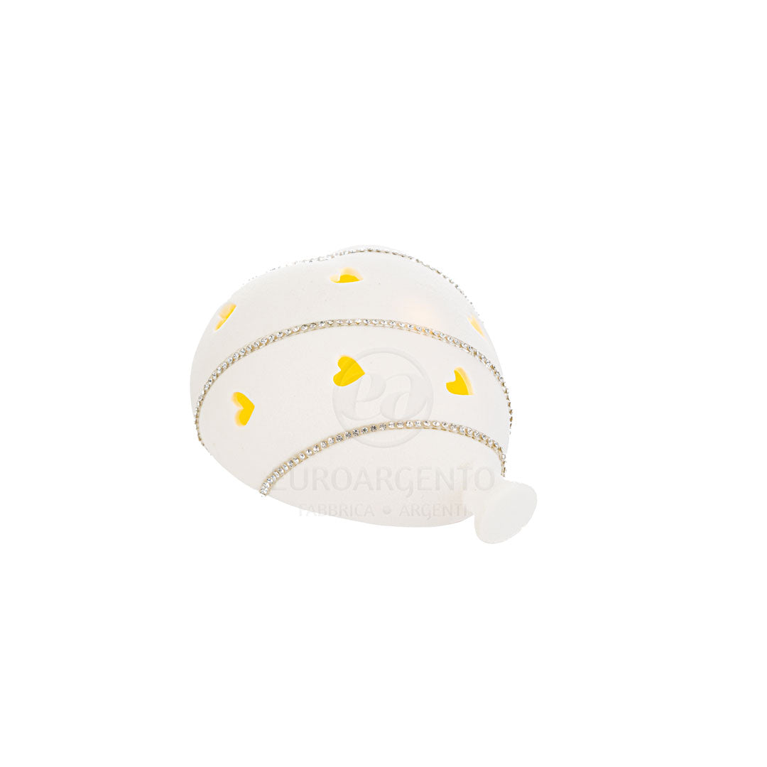 Palloncino cuore led con strass