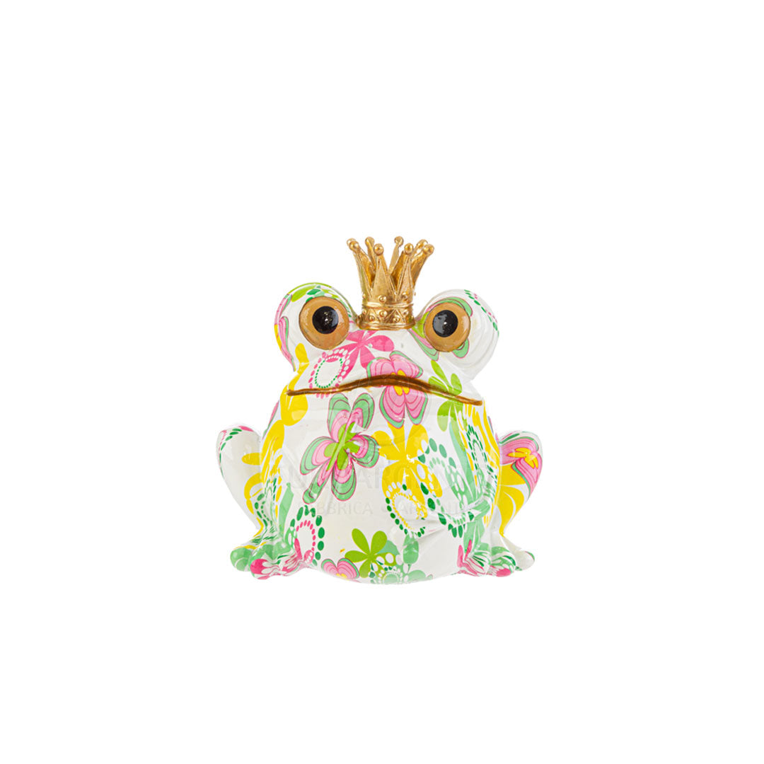 Salvadanaio frog flowercolor (grande)