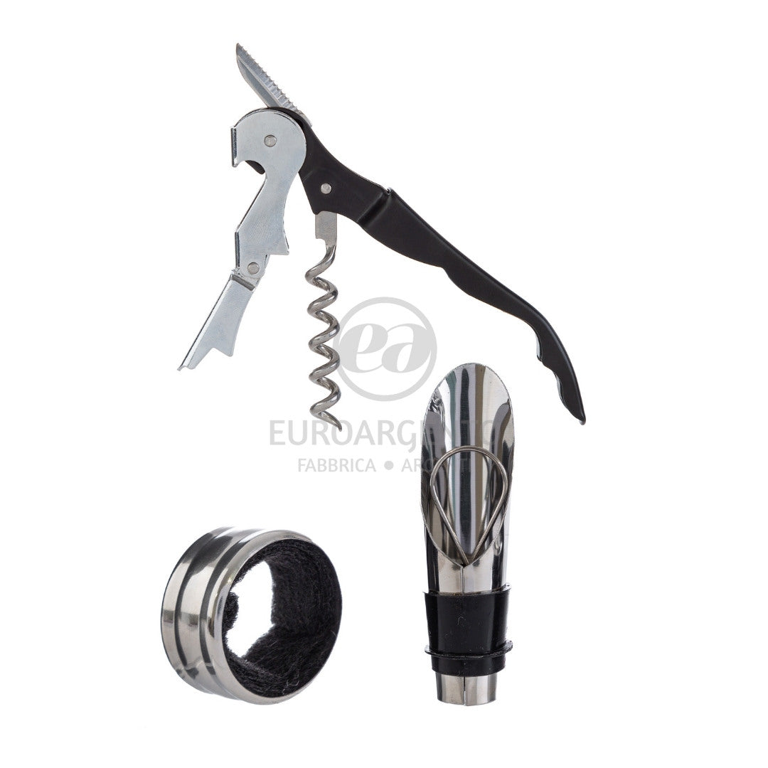 IN BOTTIGLIA - Accessori vino 3pz (3 ASSORTITI)
