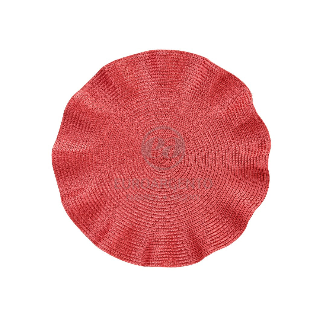 MADDIE - Tablemat set 10 tovagliette - ROSSE