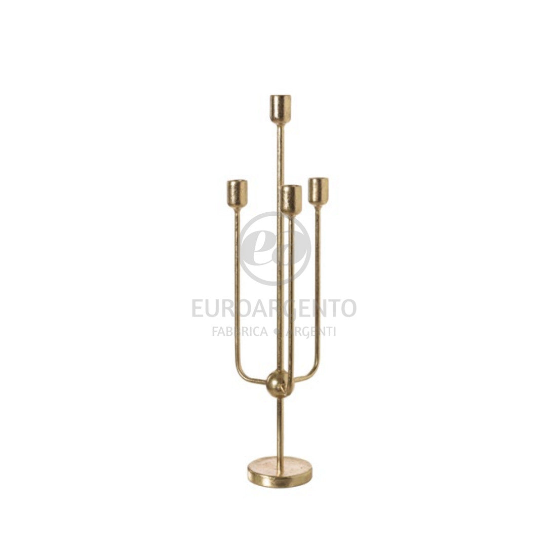 Candeliere 5 fiamme (Oro)