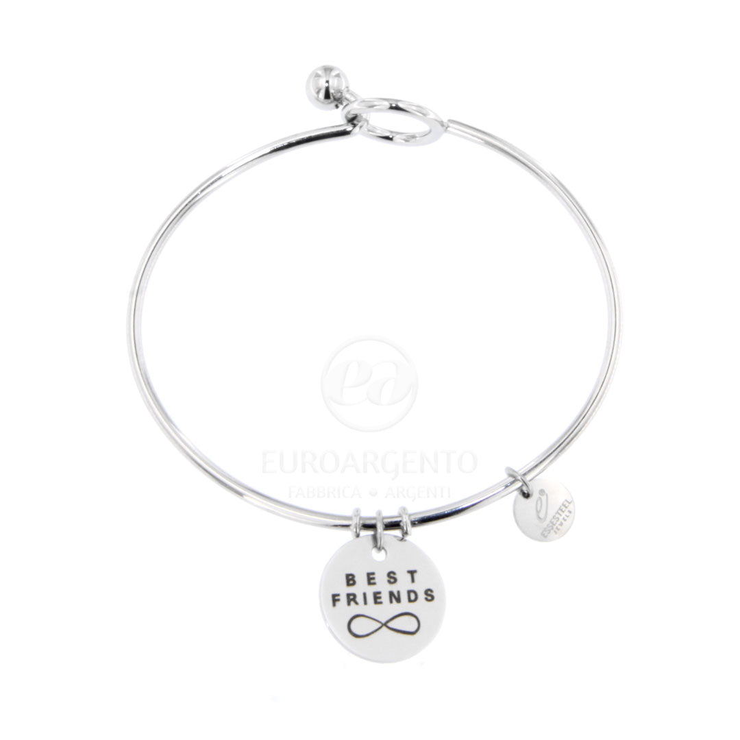 Bracciale rigido migliori amici infinito