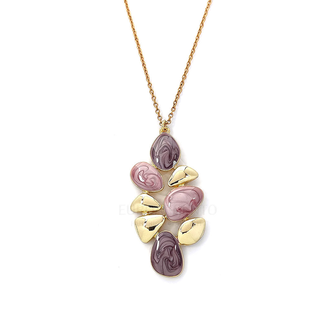 Collana acciaio glicine
