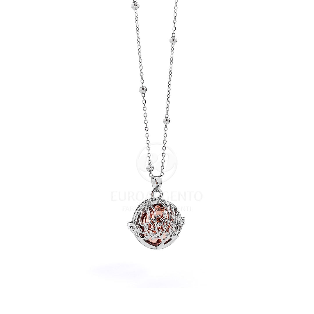 Collana acciaio ciondolo gravidanza