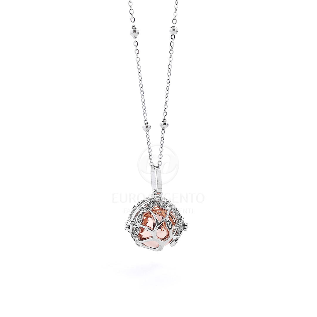 Collana acciaio ciondolo gravidanza