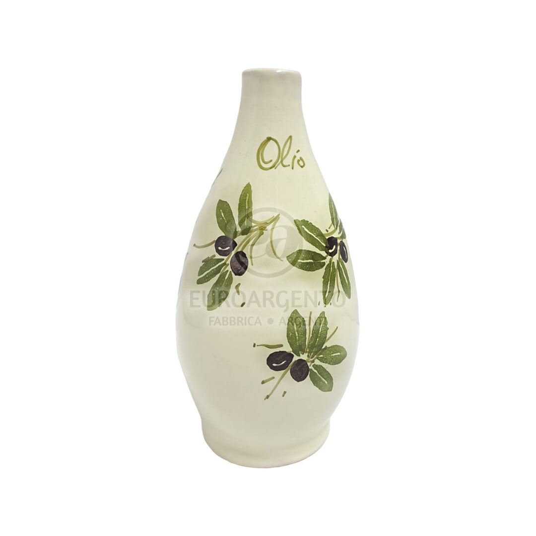 Oliera con foglie d'ulivo