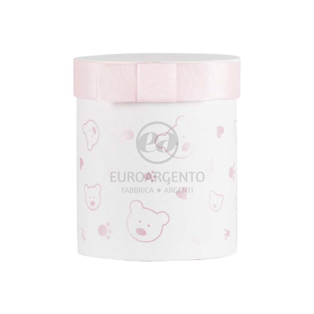 Profumatore mongolfiera con elefantino con led (rosa) c/box c/ fazz