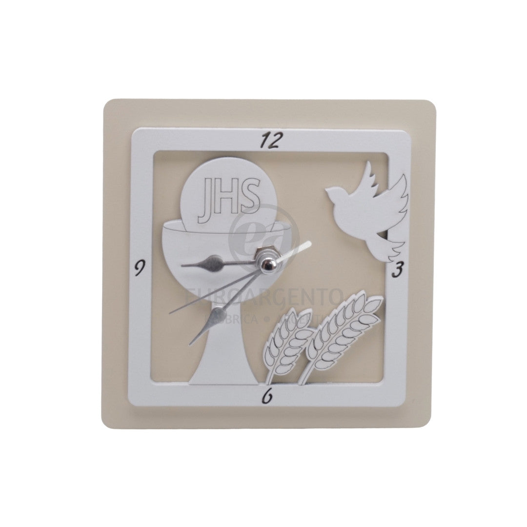 Orologio da tavolo con icone sacre 12x12