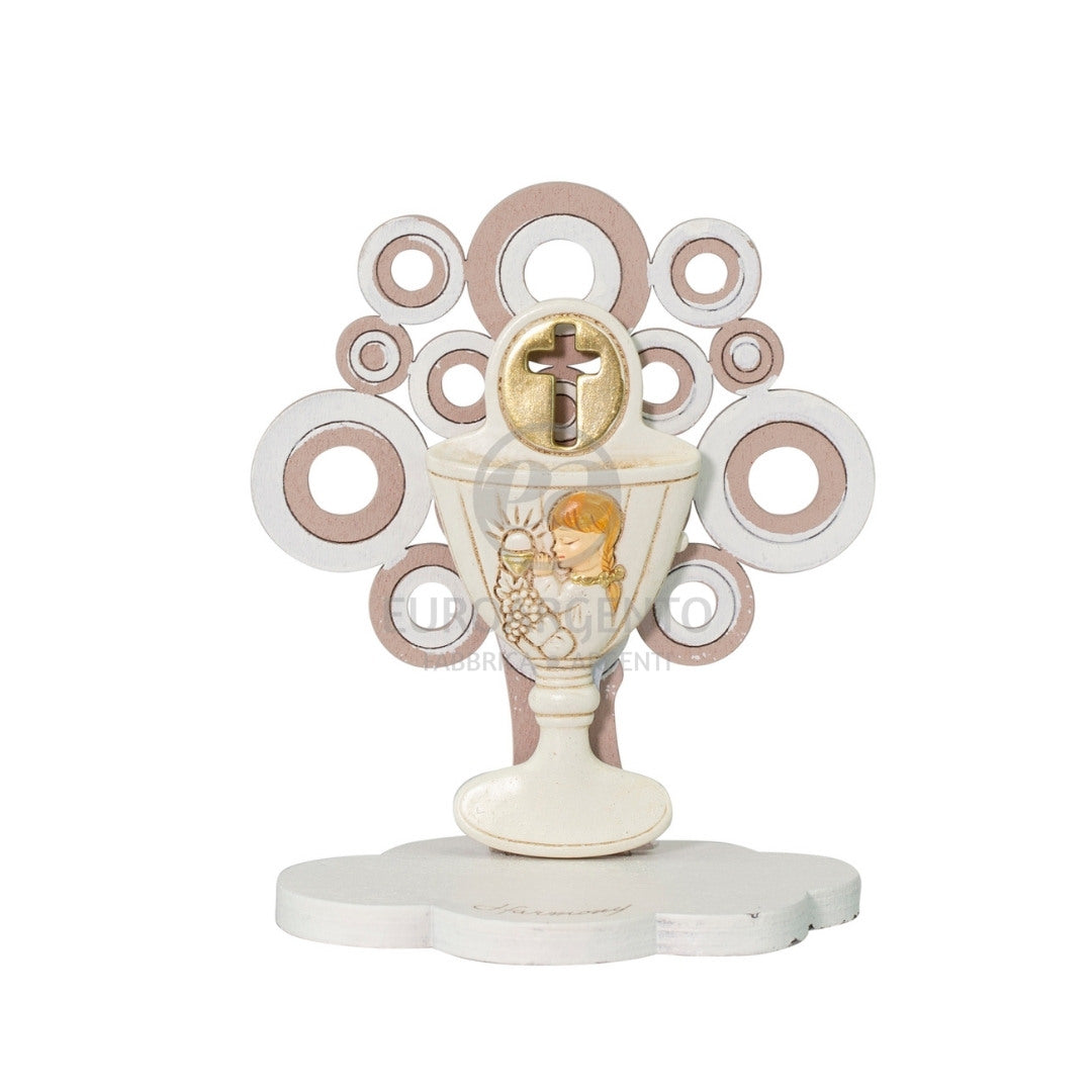 Albero della vita con calice e bimba