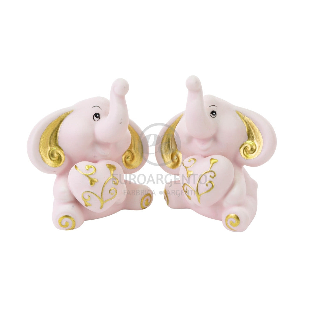 Elefantino (rosa e oro)