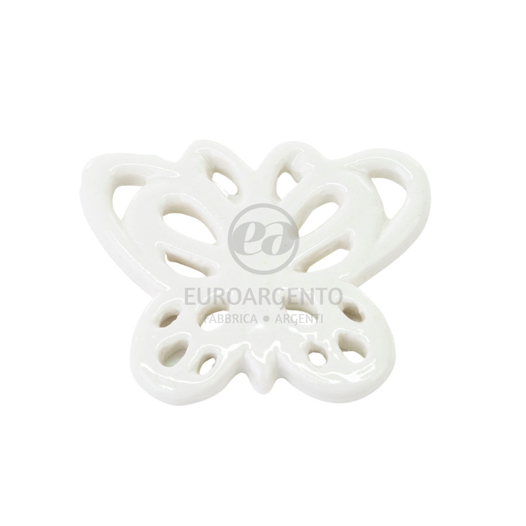Calamita farfalla (bianco)