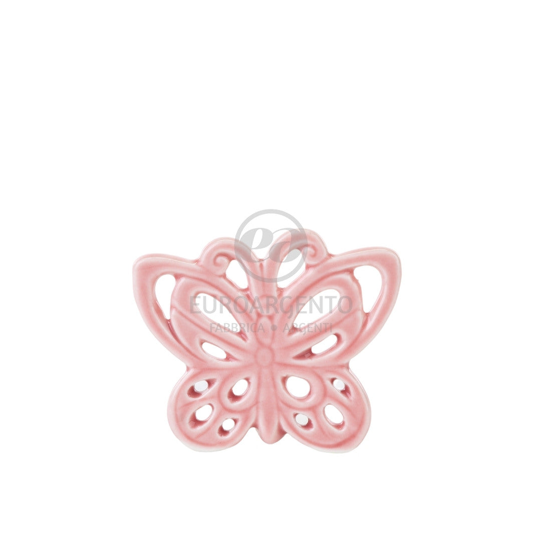 Farfalla d'appoggio rosa (piccolo)