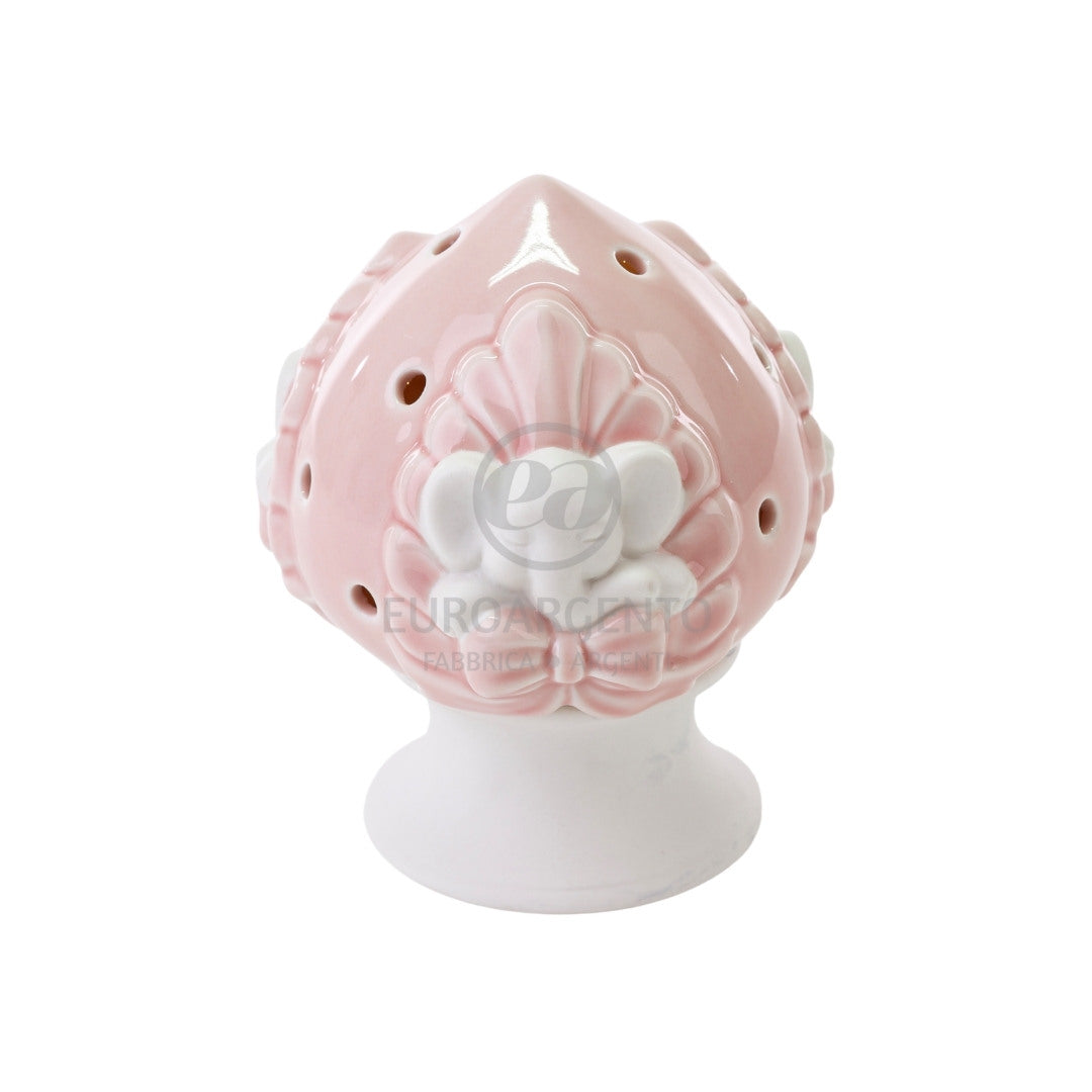 Pomo elefante con led (rosa)