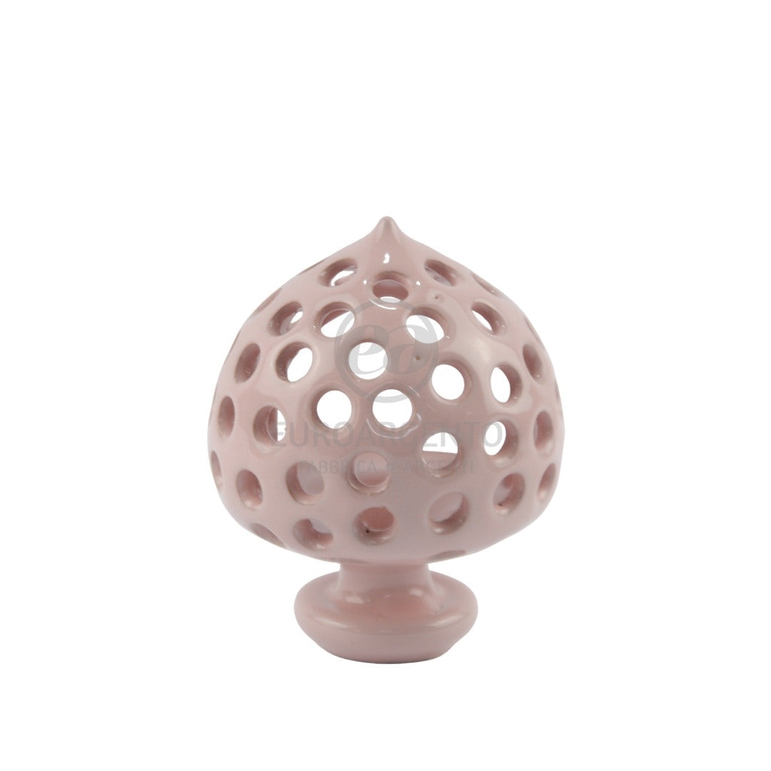 Pumo portacandela traforato