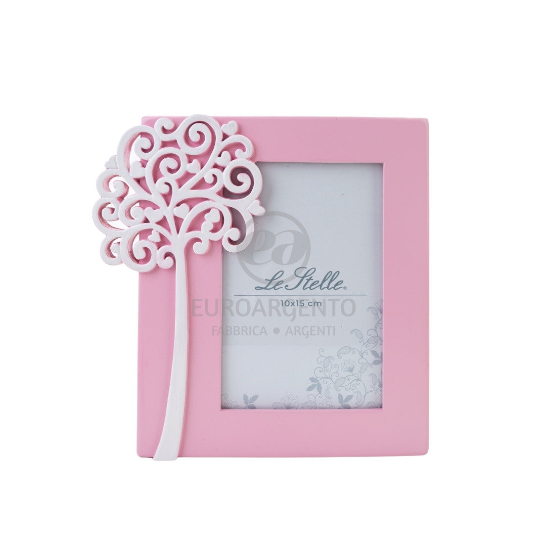 Portafoto albero della vita 10x15 (rosa)