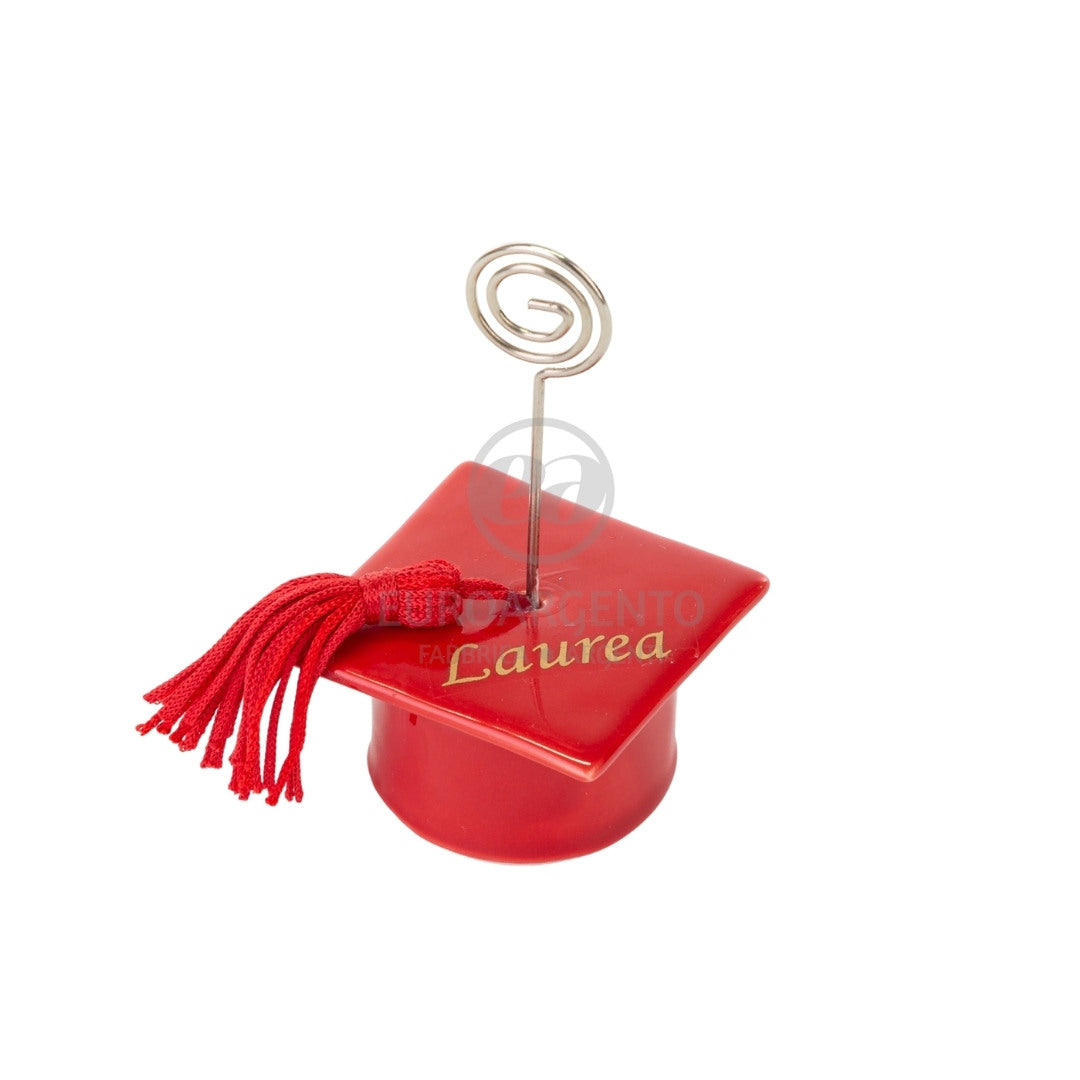 Portafoto o segnaposto tocco laurea