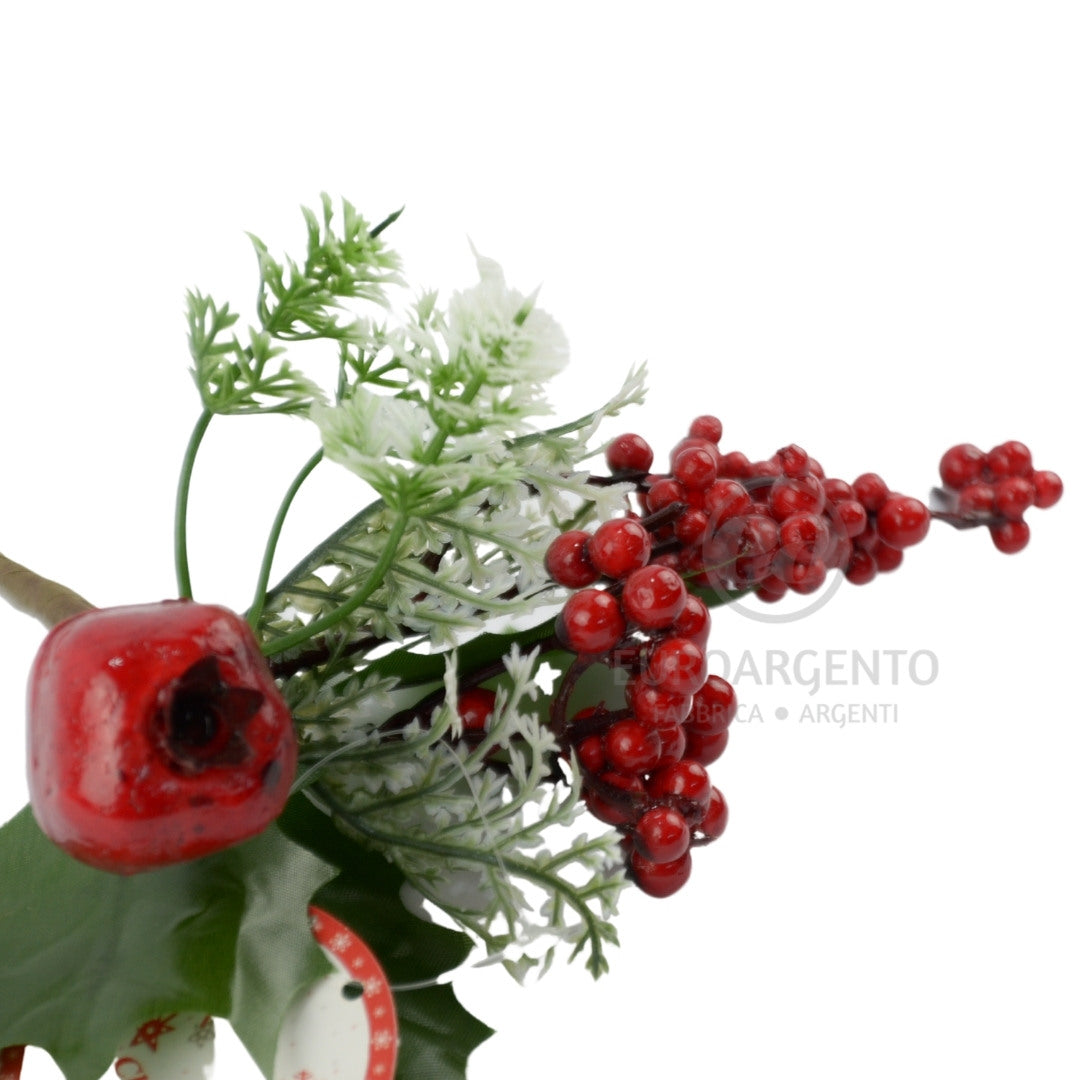 Stelo di bacche con melograno