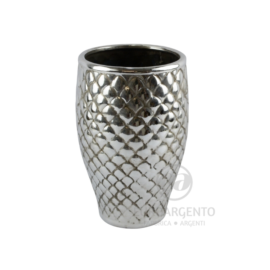 Vaso diamond argento piccolo