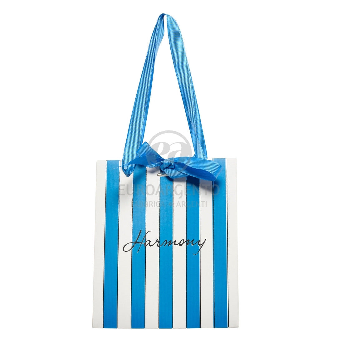 Tema marino - Porta candela conchiglia (blu-bianco)