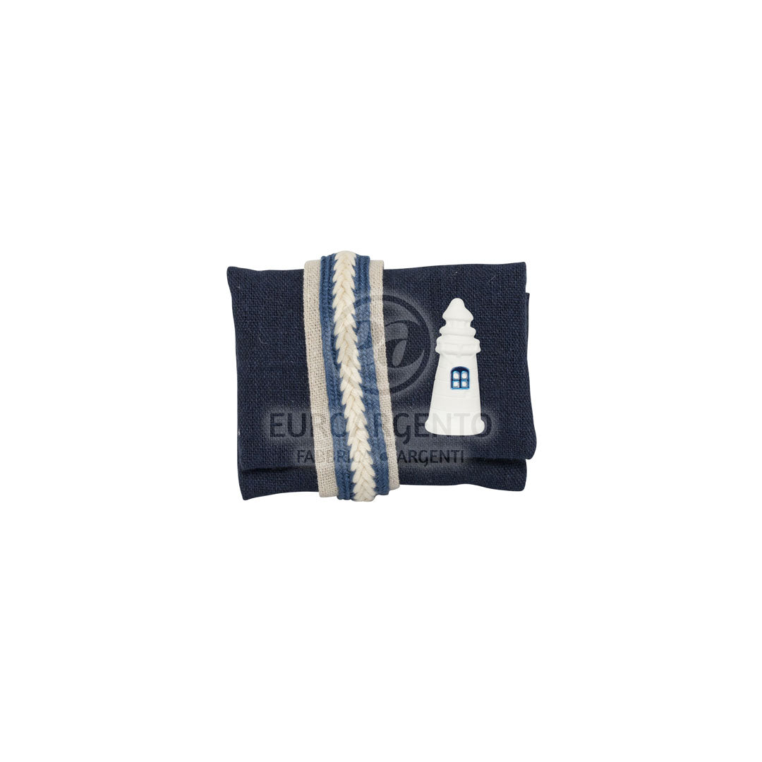 Tema marino - cuscino con gessetto profumati assortiti (bianco/blu)