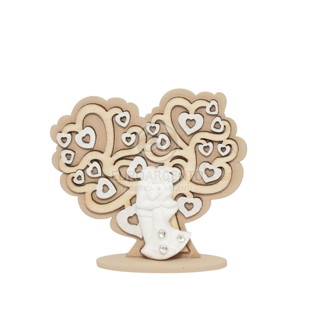 Clip albero della vita con gessetto sposi