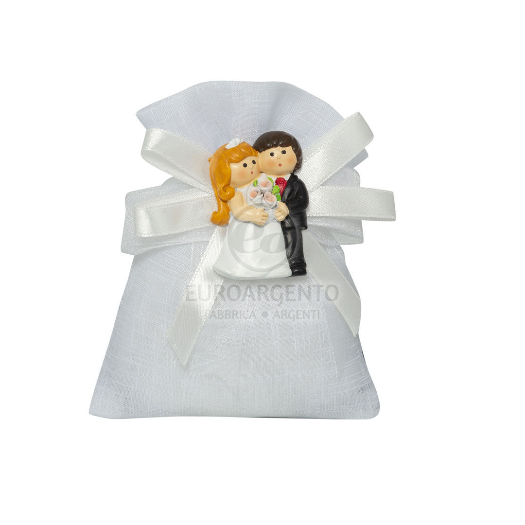 Magnete sposi con sacchetto (assortiti)