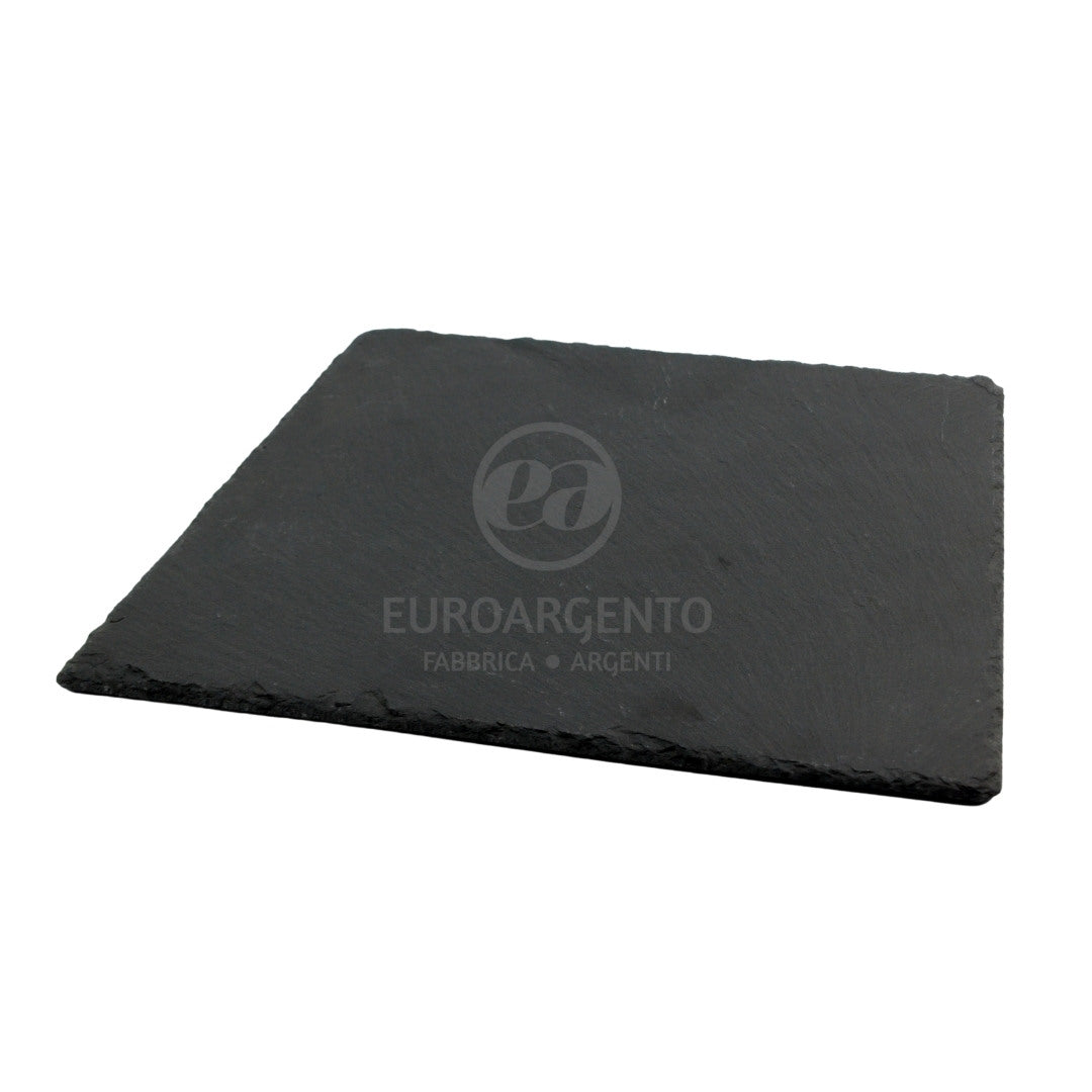 Piatto quadrato in ardesia