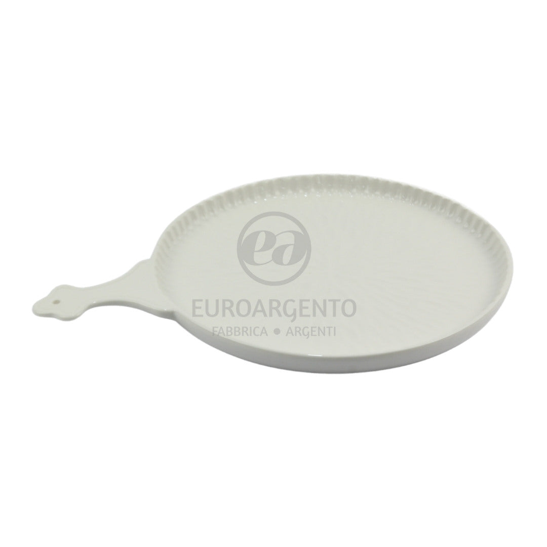Tagliere rotondo (bianco) d27