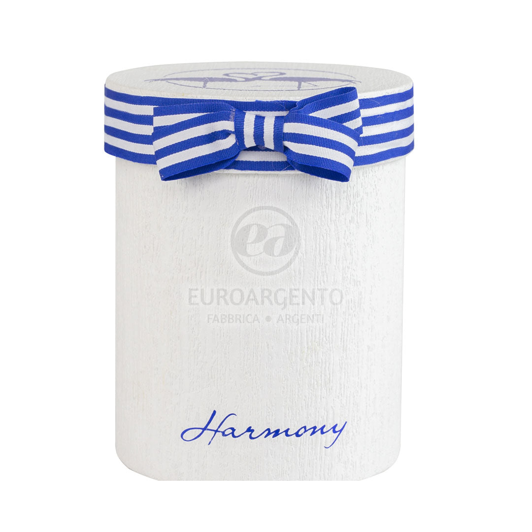 Tema-marino profumatore anemone ovale (bianco/celeste)