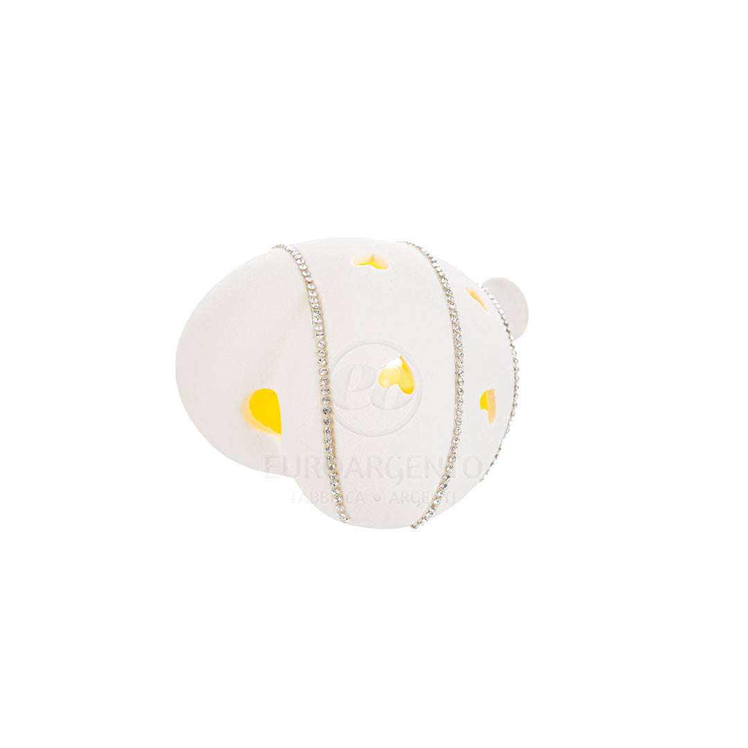 Palloncino cuore led con strass