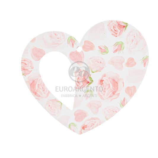 CUORE appendino (Decorazione Rose)