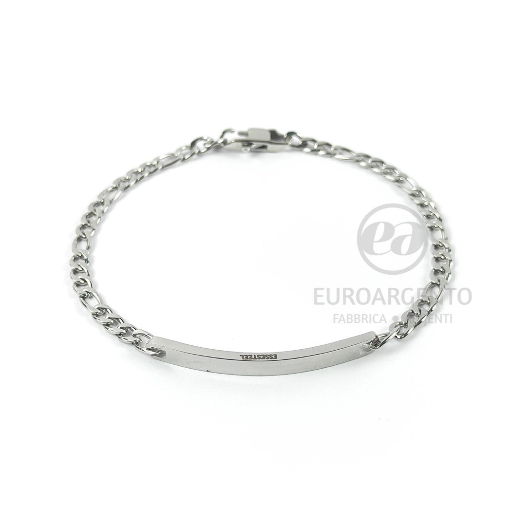 Bracciale c/piastrina (PERSONALIZZABILE)