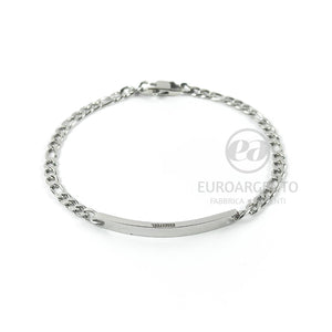 Bracciale c/piastrina (PERSONALIZZABILE)