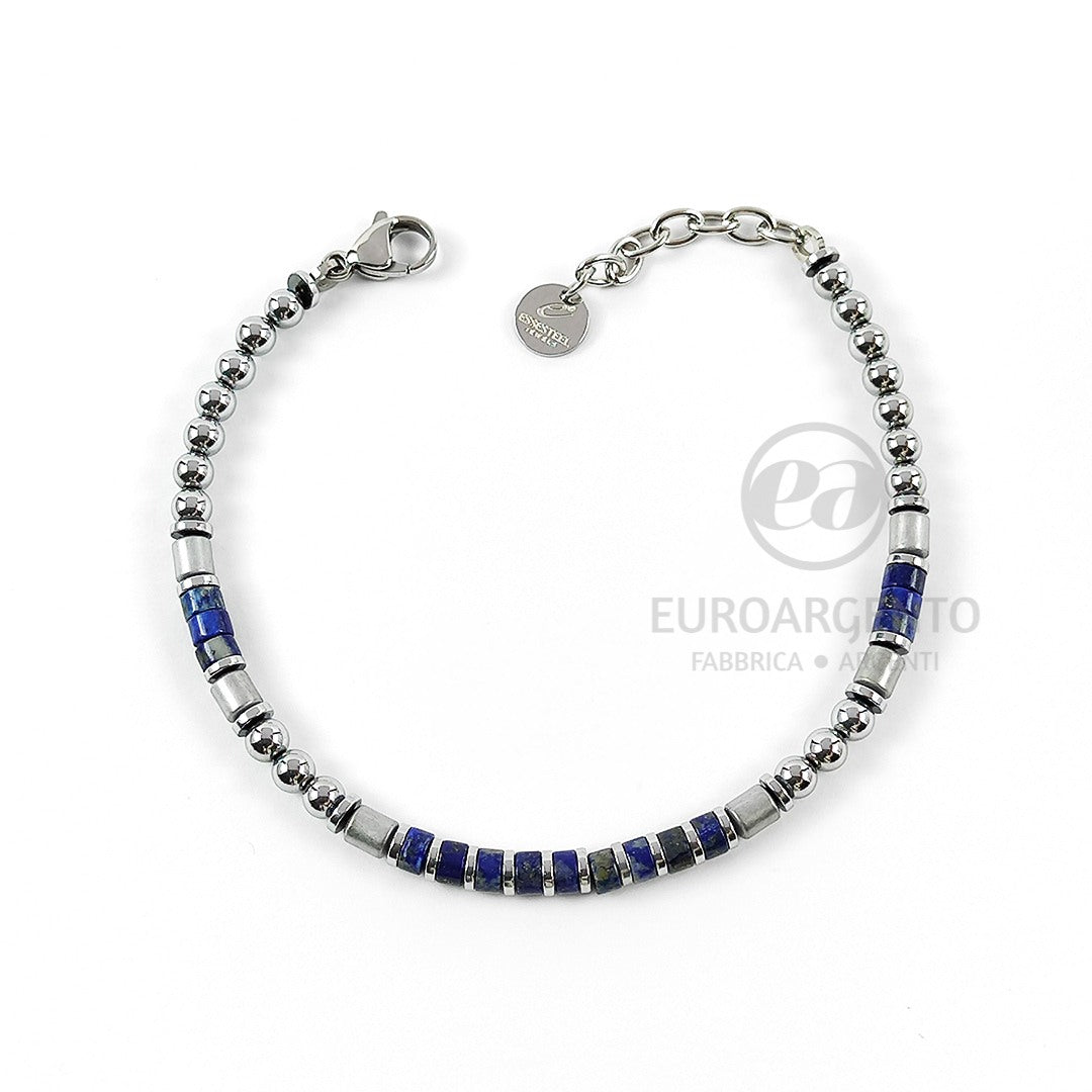 Bracciale c/pietre Blu Scuro