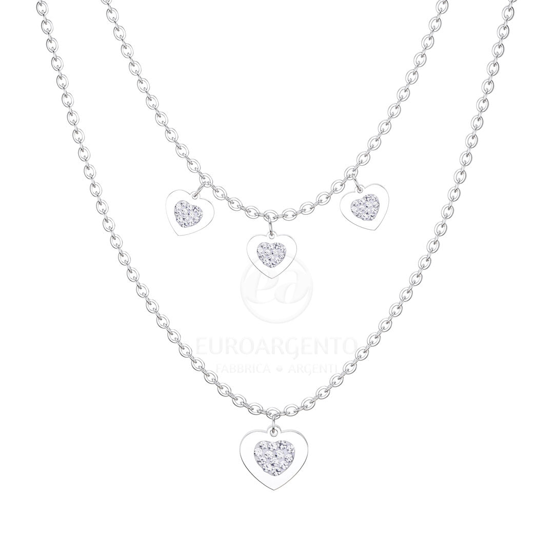 Collane con ciondoli cuore con
