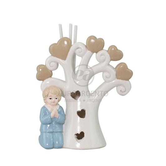 Profumatore albero della vita con bimbo c/led c/box c/fazz