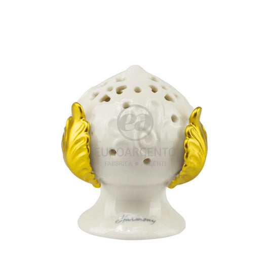 Pumo con led (bianco/oro) c/box c/fazz