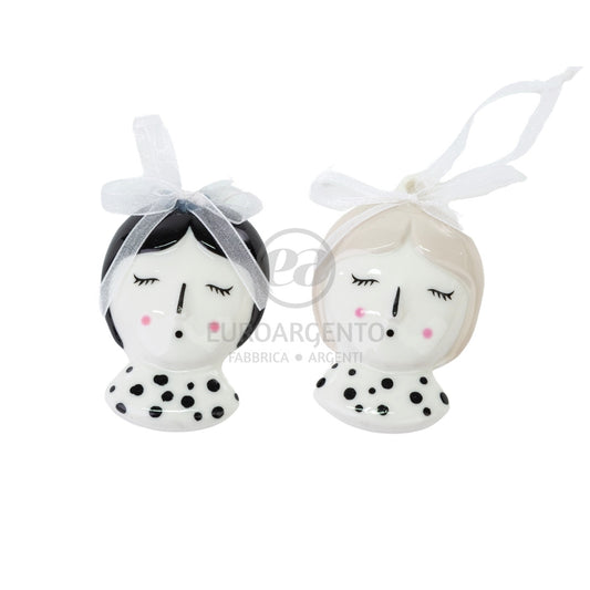 Calamita donna con pois