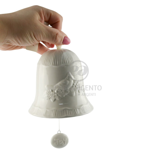 Campana portafortuna con uccellino