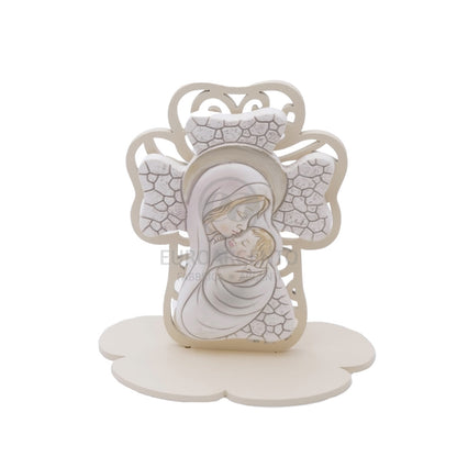 Quadretto croce con icone sacre