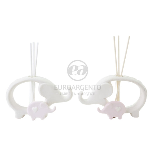 Elefante profumatore (piccolo rosa)