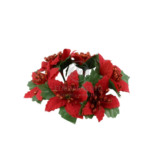 Girocandela stella di natale artificiale