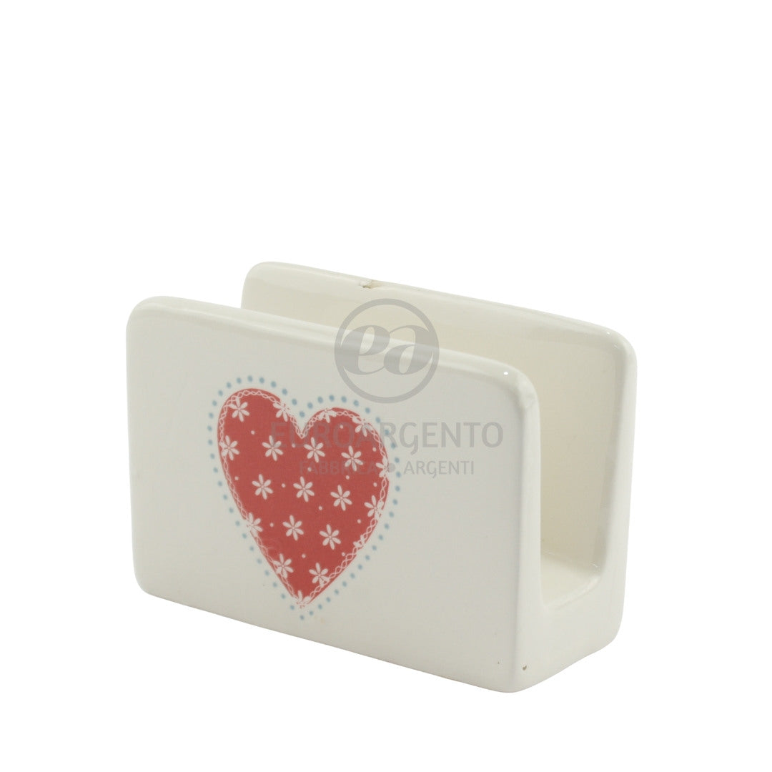 Portatovaglioli con Cuore