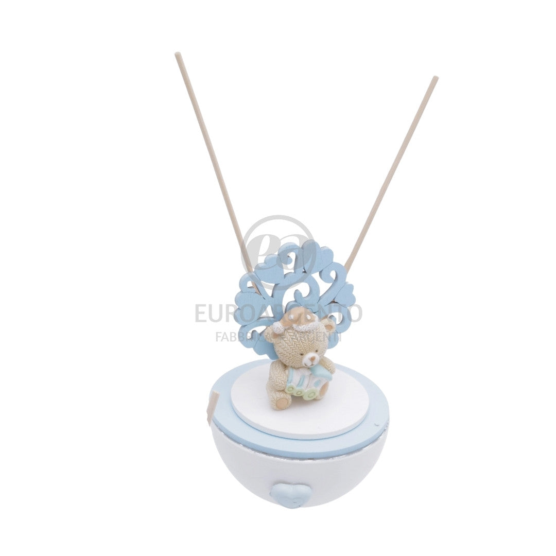 Profumatore albero della vita con orsetto (azzurro)