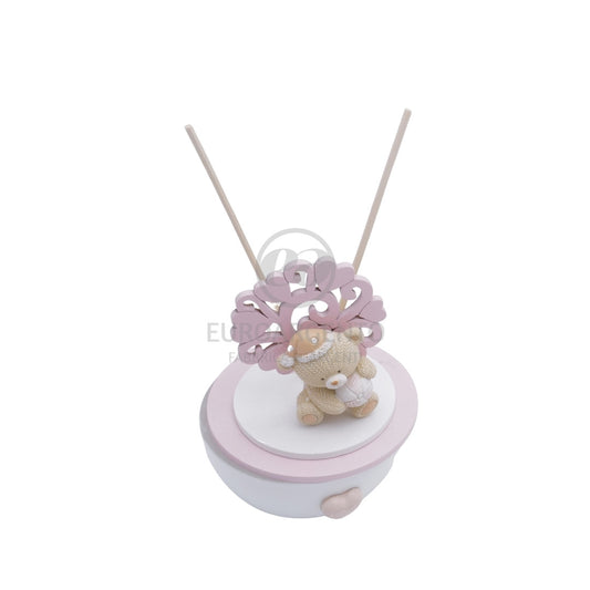 Profumatore albero della vita con orsetto (rosa)