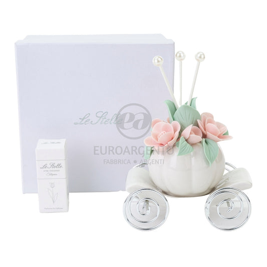 Fiori rosa - profumatore carrozza (piccolo)
