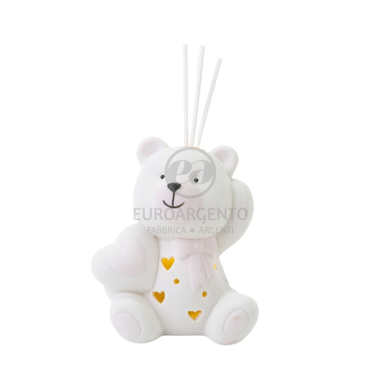 Copia del Profumatore orsetto cuore con led (rosa)