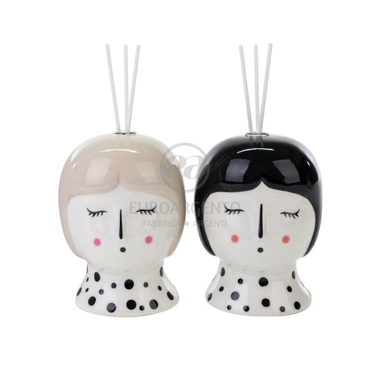Profumatore donna con pois
