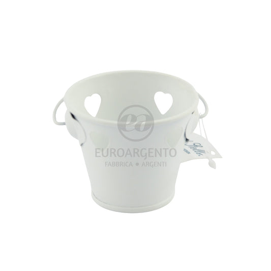 Secchiello con cuori h5.5cm